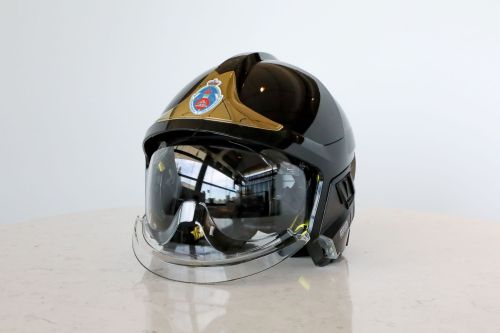 Commissioner's helmet